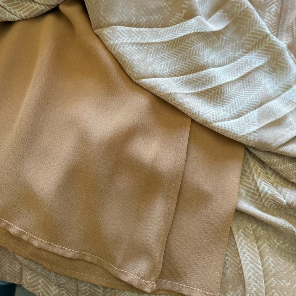 Halogen Print Pleated Skirt in Size 6